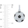 Thumbnail Image 4 of 3/8 CT. T.W. Certified Lab-Grown Diamond Soccer Ball Necklace Charm in Sterling Silver (F/VS2)