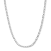 Thumbnail Image 1 of 9-1/8 CT. T.W. Certified Lab-Grown Diamond Tennis Necklace in 10K White Gold (F/VS2) – 18”