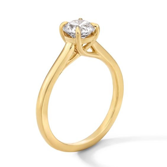 1 CT. Certified Lab-Grown Diamond Solitaire Engagement Ring in 14K Gold (F/Vs2)