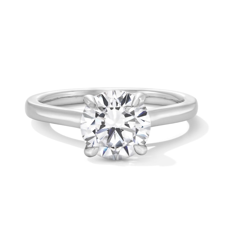 Main Image 1 of 2 CT. Certified Lab-Grown Diamond Solitaire Engagement Ring in 14K White Gold (F/VS2)