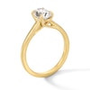 Thumbnail Image 3 of 1 CT. Oval Certified Lab-Grown Diamond Solitaire Engagement Ring in 14K Gold (F/VS2)