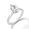 Thumbnail Image 3 of 2 CT. Pear-Shaped Certified Lab-Grown Diamond Solitaire Engagement Ring in 14K White Gold (F/VS2)