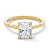 Thumbnail Image 1 of 2 CT. Radiant-Cut Certified Lab-Grown Diamond Solitaire Engagement Ring in 14K Gold (F/VS2)