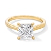 Thumbnail Image 1 of 2 CT. Princess-Cut Certified Lab-Grown Diamond Solitaire Engagement Ring in 14K Gold (F/VS2)