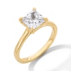 Thumbnail Image 3 of 2 CT. Princess-Cut Certified Lab-Grown Diamond Solitaire Engagement Ring in 14K Gold (F/VS2)