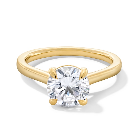 2 CT. Certified Lab-Grown Diamond Solitaire Engagement Ring in 14K Gold (F/Vs2)