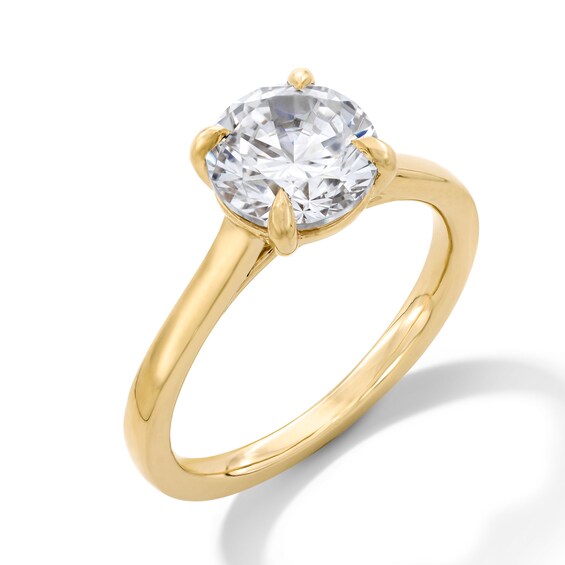 2 CT. Certified Lab-Grown Diamond Solitaire Engagement Ring in 14K Gold (F/Vs2)
