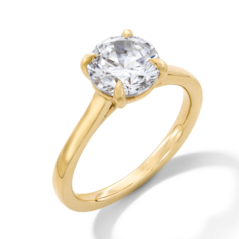 Main Image 3 of 2 CT. Certified Lab-Grown Diamond Solitaire Engagement Ring in 14K Gold (F/VS2)