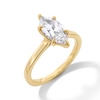 Thumbnail Image 3 of 2 CT. T.W. Marquise-Cut Certified Lab-Grown Diamond Solitaire Engagement Ring in 14K Yellow Gold (F/VS2)