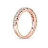 Thumbnail Image 2 of Vera Wang Love Collection 1 CT. T.W. Diamond Anniversary Band in 14K Rose Gold
