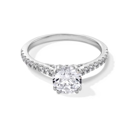 1-1/3 CT. T.W. Certified Lab-Grown Diamond Engagement Ring in Platinum (F/SI2)