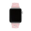 Thumbnail Image 1 of Ladies' Coach Apple Watch Straps Pink Interchangeable Replacement Band Smart Watch Attachment (Model: 14700297)