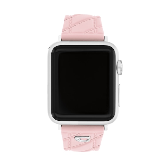 Ladies' Coach Apple Watch Straps Interchangeable Replacement Band Smart Watch Attachment (Model