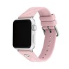 Thumbnail Image 2 of Ladies' Coach Apple Watch Straps Pink Interchangeable Replacement Band Smart Watch Attachment (Model: 14700297)