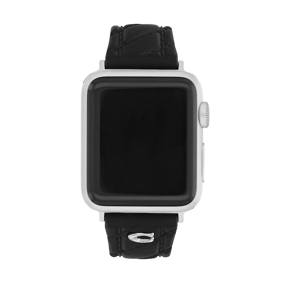 Ladies' Coach Apple Watch Straps Interchangeable Replacement Band Smart Watch Attachment (Model