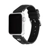 Thumbnail Image 2 of Ladies' Coach Apple Watch Straps Black Interchangeable Replacement Band Smart Watch Attachment (Model: 14700310)
