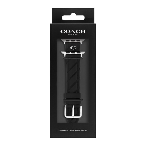 Ladies' Coach Apple Watch Straps Interchangeable Replacement Band Smart Watch Attachment (Model