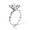 Thumbnail Image 2 of 4.23 CT. T.W. Radiant-Cut Certified Lab-Grown Diamond Engagement Ring in 14K White Gold (F/VS2)