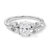 Thumbnail Image 1 of 1-1/3 CT. T.W. Oval Certified Lab-Grown Diamond Engagement Ring in 14K White Gold (F/VS2)