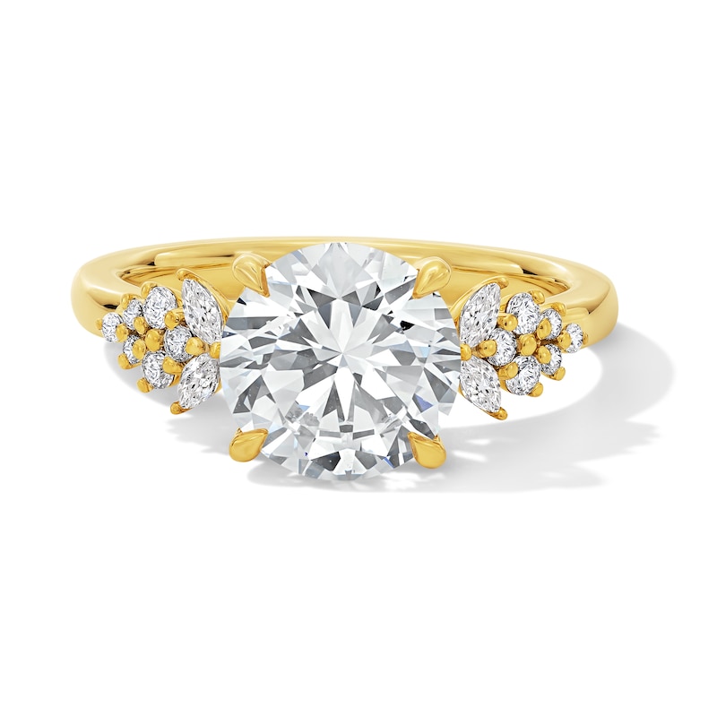 Main Image 1 of 3-1/3 CT. T.W. Certified Lab-Grown Diamond Engagement Ring in 14K Gold (F/VS2)