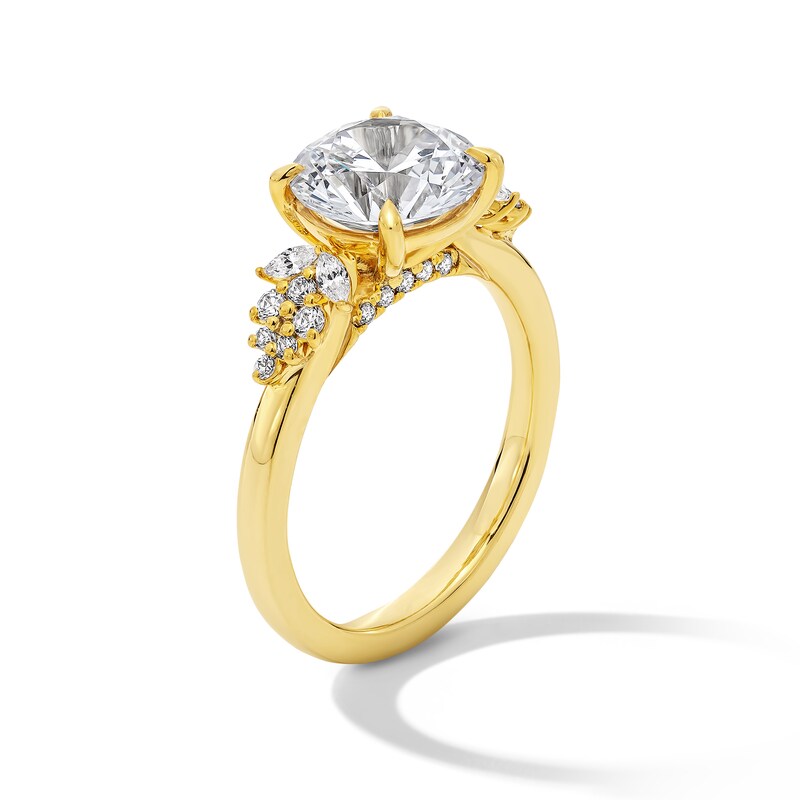 Main Image 3 of 3-1/3 CT. T.W. Certified Lab-Grown Diamond Engagement Ring in 14K Gold (F/VS2)