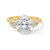 Thumbnail Image 1 of 3-1/3 CT. T.W. Oval Certified Lab-Grown Diamond Engagement Ring in 14K Gold (F/VS2)