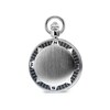 Thumbnail Image 2 of James Michael Compass Case Silver-Tone Pocket Watch with Two-Tone Dial (Model: PQA011075W)