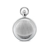 Thumbnail Image 2 of James Michael Silver-Tone Pocket Watch with White Dial (Model: PQA011154W)