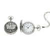Thumbnail Image 1 of James Michael “Dad” Antiqued Pocket Watch with White Dial (Model: PQA011001W)