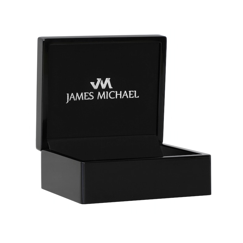 Main Image 3 of James Michael Gunmetal Pocket Watch with Black Dial (Model: PDA011029W)