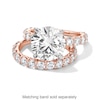 Thumbnail Image 3 of Vera Wang Love Collection 6-1/2 CT. T.W. Certified Lab-Grown Diamond Engagement Ring in 14K Rose Gold (F/VS2)