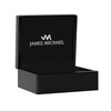 Thumbnail Image 3 of James Michael Gunmetal Pocket Watch with White Dial (Model: PMA011077W)