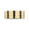 Thumbnail Image 4 of 1-1/2 CT. T.W. Black Diamond Stacked Ring in 10K Gold