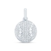 Thumbnail Image 1 of 5/8 CT. T.W. Certified Lab-Grown Diamond Baseball Necklace Charm in Sterling Silver (F/VS2)