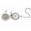 Thumbnail Image 1 of James Michael Liberty Half-Dollar Pocket Watch with White Dial (Model: PDA011004W)