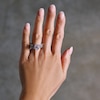 Thumbnail Image 2 of 3-1/3 CT. T.W. Pear-Shaped Certified Lab-Grown Diamond Three-Piece Bridal Set in 14K White Gold (F/VS2)