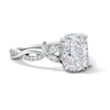Thumbnail Image 3 of 3-1/2 CT. T.W. Cushion-Cut Certified Lab-Grown Diamond Engagement Ring in 14K White Gold (F/VS2)