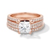 Thumbnail Image 4 of Vera Wang Love Collection 2 CT. T.W. Princess-Cut Certified Diamond Engagement Ring in 14K Rose Gold (I/SI2)