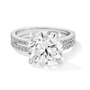 Thumbnail Image 1 of 5-5/8 CT. T.W. Certified Lab-Grown Diamond Bridal Set in Platinum (F/VS2)
