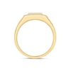 Thumbnail Image 4 of 1/2 CT. T.W. Multi-Diamond Cushion Frame Fashion Ring in 10K Gold