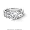 Thumbnail Image 5 of Vera Wang Love Collection 2-3/4 CT. T.W. Certified Lab-Grown Diamond Engagement Ring in Platinum (F/VS2)