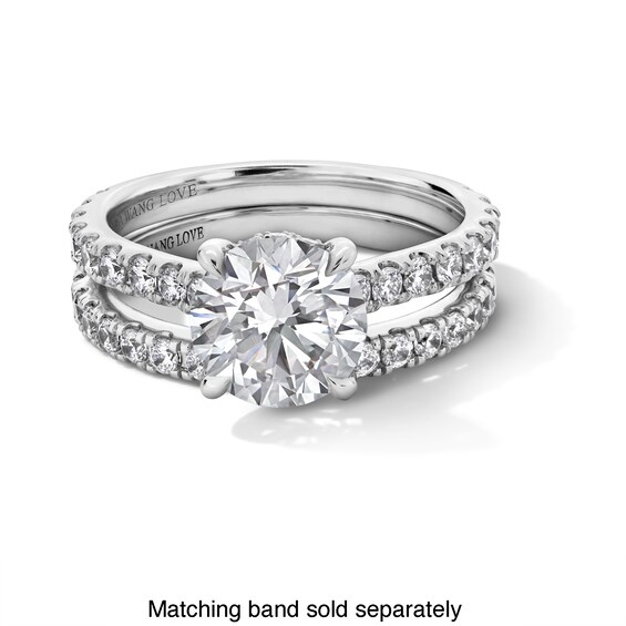 Vera Wang Love Collection 2-3/4 CT. T.w. Certified Lab-Grown Diamond Engagement Ring in Platinum (F/Vs2)