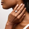 Thumbnail Image 2 of Vera Wang Love Collection 3-7/8 CT. T.W. Oval Certified Lab-Grown Diamond Engagement Ring in Platinum (F/VS2)