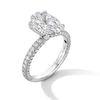 Thumbnail Image 3 of Vera Wang Love Collection 3-7/8 CT. T.W. Oval Certified Lab-Grown Diamond Engagement Ring in Platinum (F/VS2)