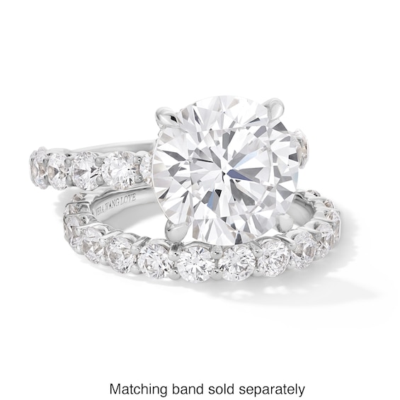 Vera Wang Love Collection 6-1/2 CT. T.w. Certified Lab-Grown Diamond Engagement Ring in Platinum (F/Vs2)