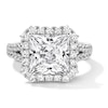 Thumbnail Image 1 of Vera Wang Love Collection 5-1/5 CT. T.W. Princess-Cut Certified Lab-Grown Diamond Engagement Ring in Platinum (F/VS2)