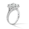 Thumbnail Image 2 of Vera Wang Love Collection 5-1/5 CT. T.W. Princess-Cut Certified Lab-Grown Diamond Engagement Ring in Platinum (F/VS2)