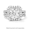 Thumbnail Image 4 of Vera Wang Love Collection 5-1/5 CT. T.W. Princess-Cut Certified Lab-Grown Diamond Engagement Ring in Platinum (F/VS2)