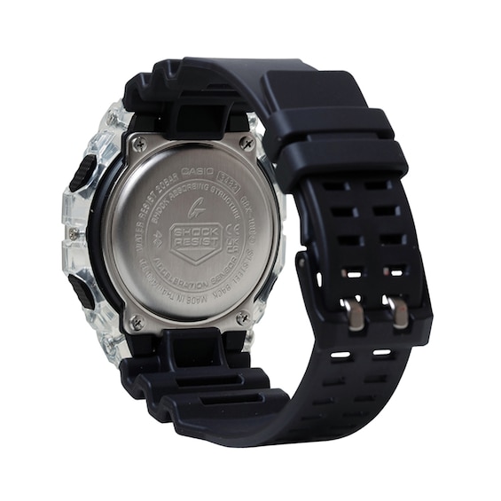 Menâs Casio G-Shock G-Lide Digital Black Resin Strap Surf Watch with Black Dial (Model: Gbx100S-1)