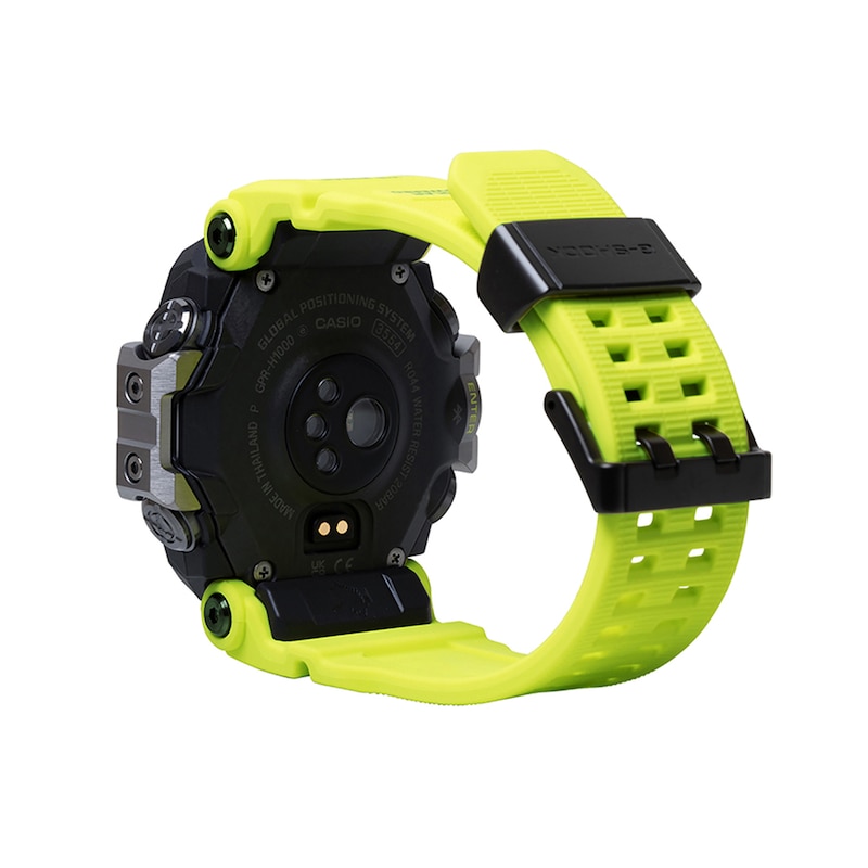 Main Image 2 of Men’s Casio G-Shock Rangeman Pro Trek Digital Yellow Resin Strap Watch with Black Dial (Model: GPRH1000RY1A)